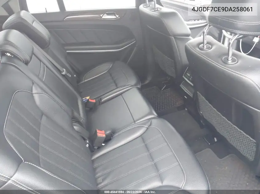 2013 Mercedes-Benz Gl 450 4Matic VIN: 4JGDF7CE9DA258061 Lot: 45441594
