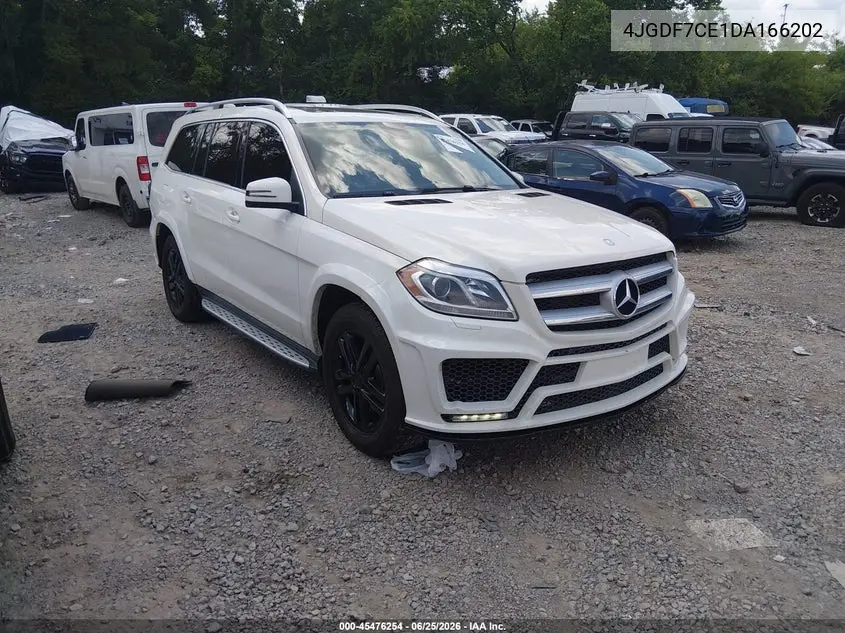 2013 Mercedes-Benz Gl 450 4Matic VIN: 4JGDF7CE1DA166202 Lot: 45476254