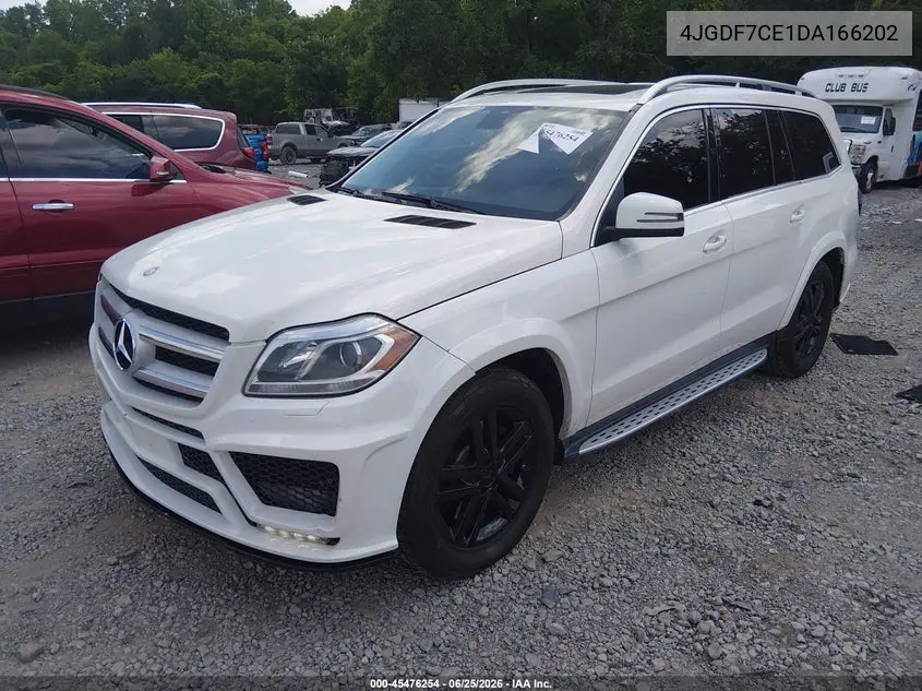 2013 Mercedes-Benz Gl 450 4Matic VIN: 4JGDF7CE1DA166202 Lot: 45476254