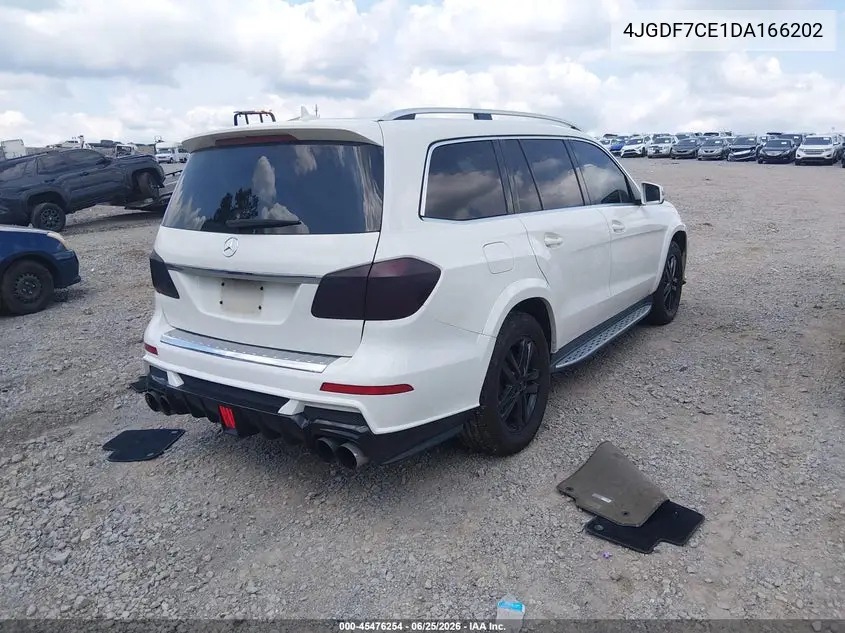 2013 Mercedes-Benz Gl 450 4Matic VIN: 4JGDF7CE1DA166202 Lot: 45476254