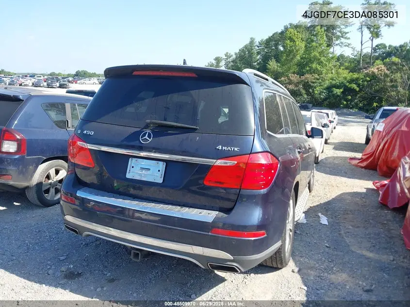 2013 Mercedes-Benz Gl 450 4Matic VIN: 4JGDF7CE3DA085301 Lot: 45509970