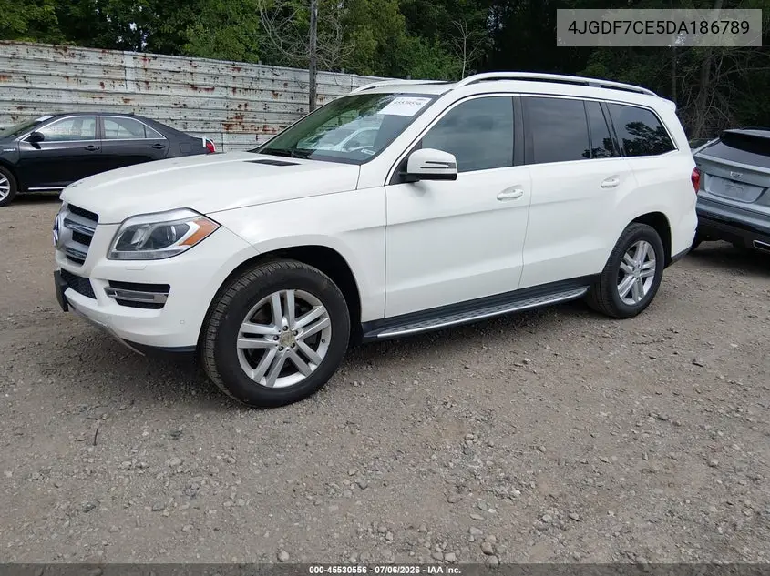 2013 Mercedes-Benz Gl 450 4Matic VIN: 4JGDF7CE5DA186789 Lot: 45530556