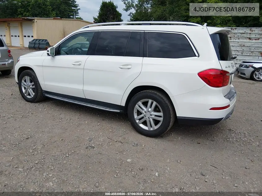 2013 Mercedes-Benz Gl 450 4Matic VIN: 4JGDF7CE5DA186789 Lot: 45530556