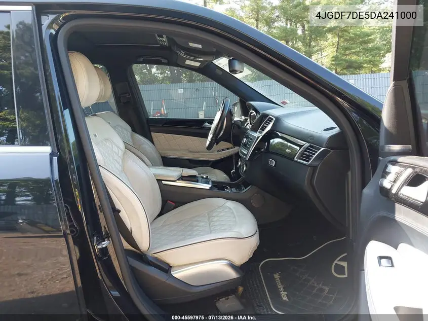 2013 Mercedes-Benz Gl 550 4Matic VIN: 4JGDF7DE5DA241000 Lot: 45597975