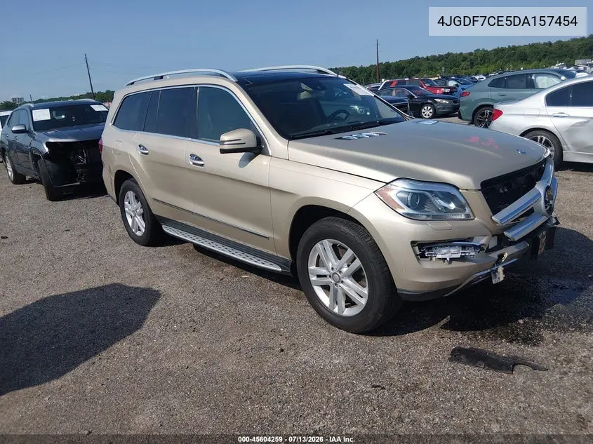 2013 Mercedes-Benz Gl 450 4Matic VIN: 4JGDF7CE5DA157454 Lot: 45604259