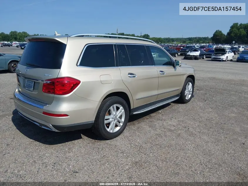 2013 Mercedes-Benz Gl 450 4Matic VIN: 4JGDF7CE5DA157454 Lot: 45604259
