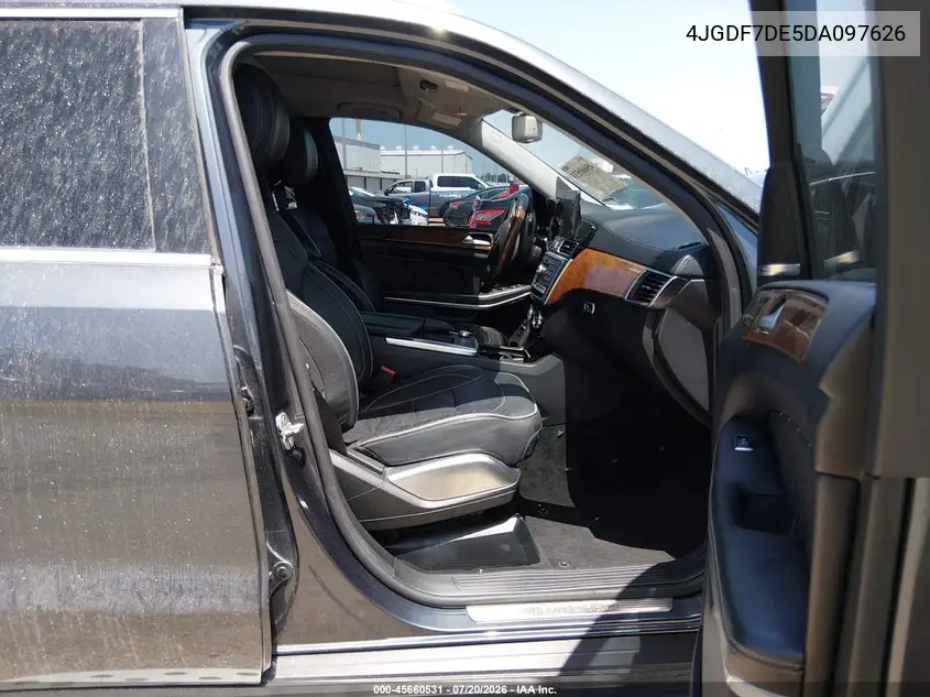 2013 Mercedes-Benz Gl 550 4Matic VIN: 4JGDF7DE5DA097626 Lot: 45660531