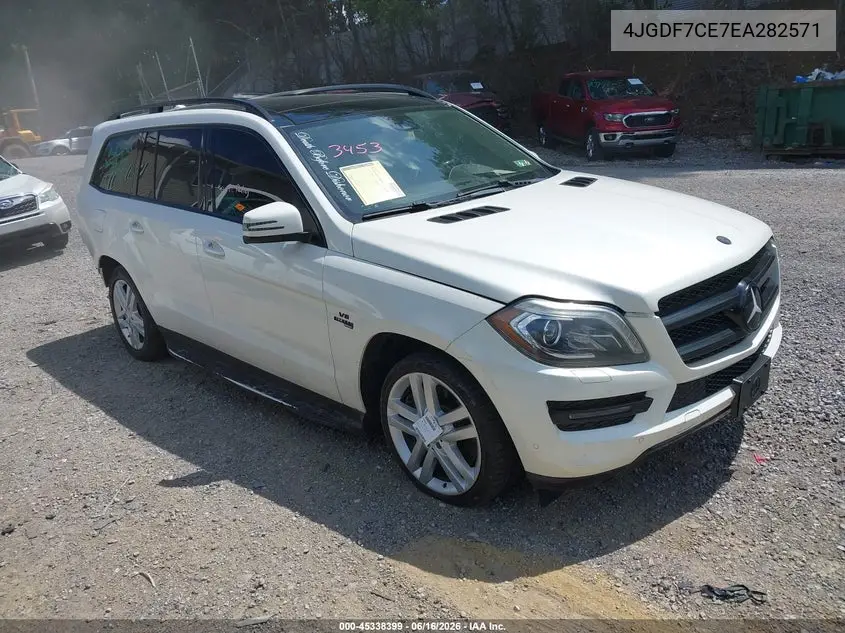 4JGDF7CE7EA282571 2014 Mercedes-Benz Gl 450 4Matic