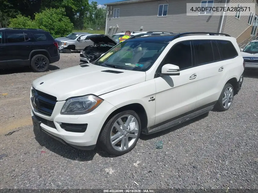 4JGDF7CE7EA282571 2014 Mercedes-Benz Gl 450 4Matic