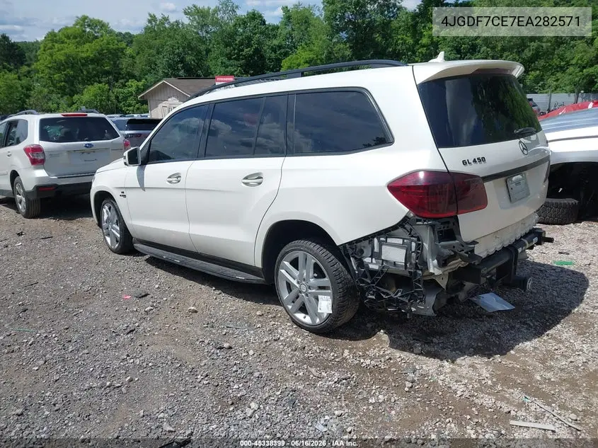 4JGDF7CE7EA282571 2014 Mercedes-Benz Gl 450 4Matic