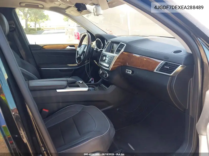 2014 Mercedes-Benz Gl 550 4Matic VIN: 4JGDF7DEXEA288489 Lot: 45341998