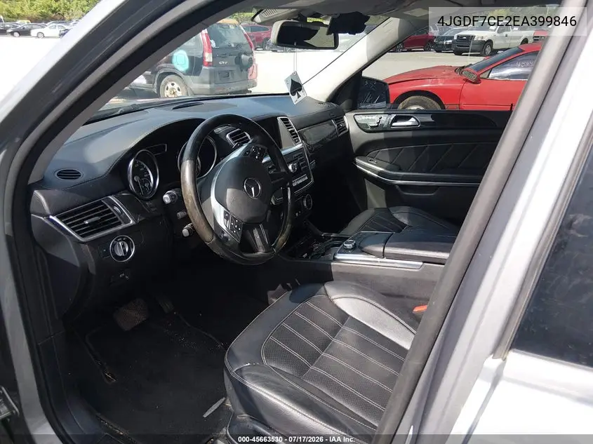 2014 Mercedes-Benz Gl 450 4Matic VIN: 4JGDF7CE2EA399846 Lot: 45663530
