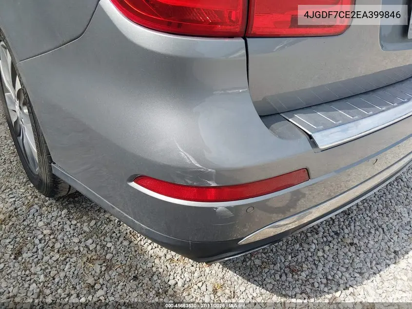 2014 Mercedes-Benz Gl 450 4Matic VIN: 4JGDF7CE2EA399846 Lot: 45663530