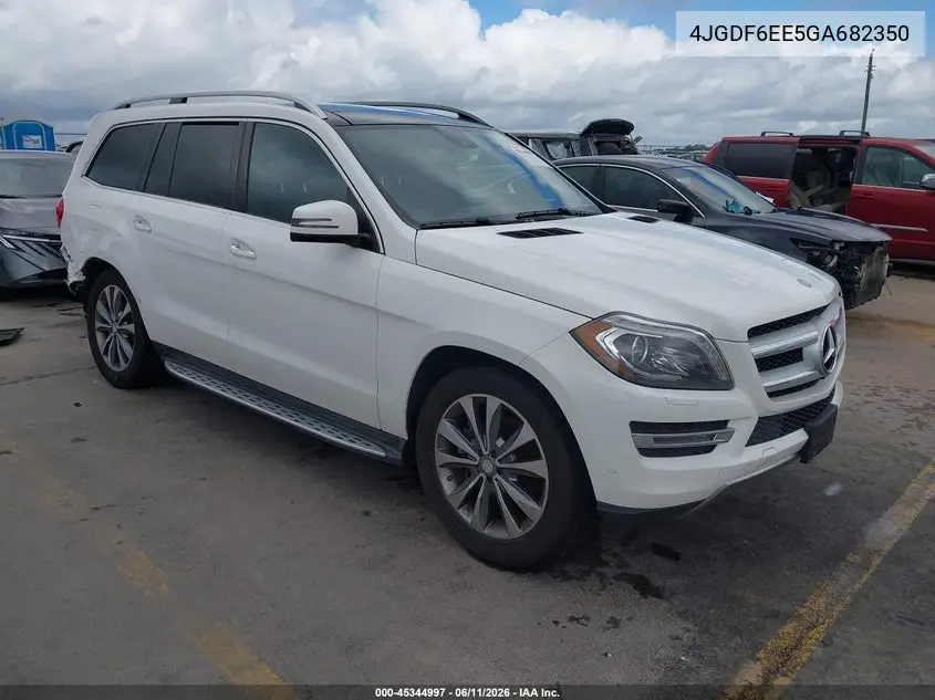 2016 Mercedes-Benz Gl 450 4Matic VIN: 4JGDF6EE5GA682350 Lot: 45344997