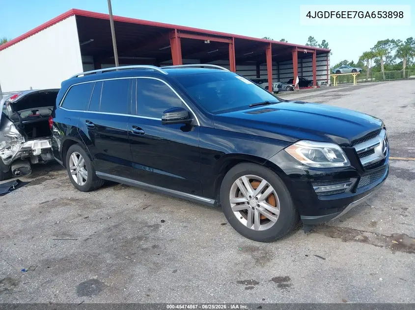 2016 Mercedes-Benz Gl 450 4Matic VIN: 4JGDF6EE7GA653898 Lot: 45474867