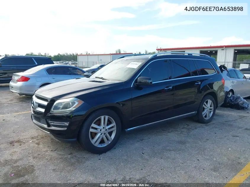 2016 Mercedes-Benz Gl 450 4Matic VIN: 4JGDF6EE7GA653898 Lot: 45474867