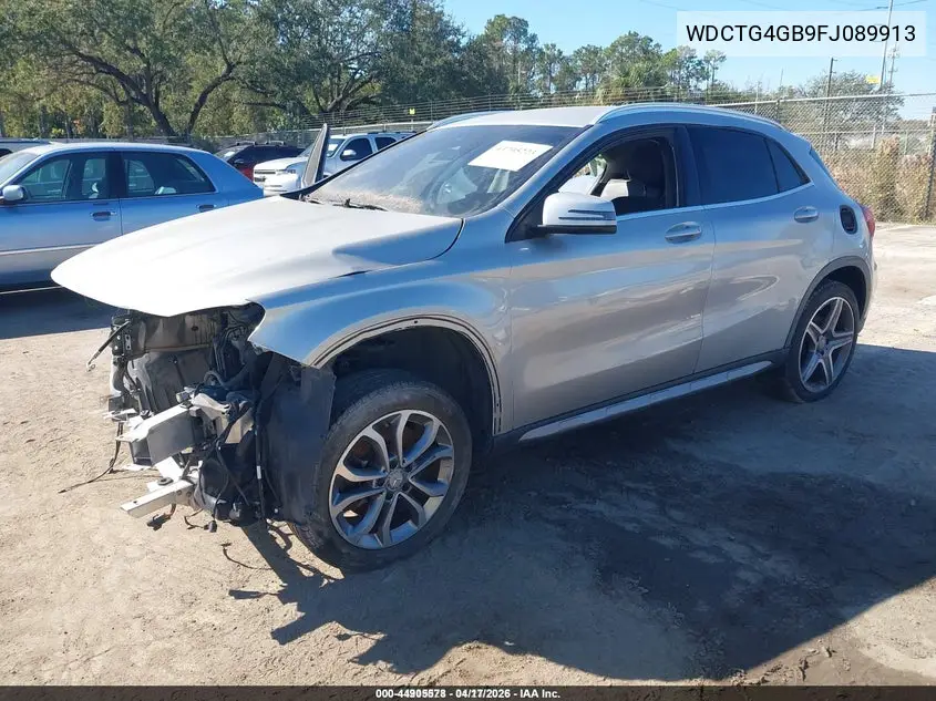 WDCTG4GB9FJ089913 2015 Mercedes-Benz Gla 250 4Matic