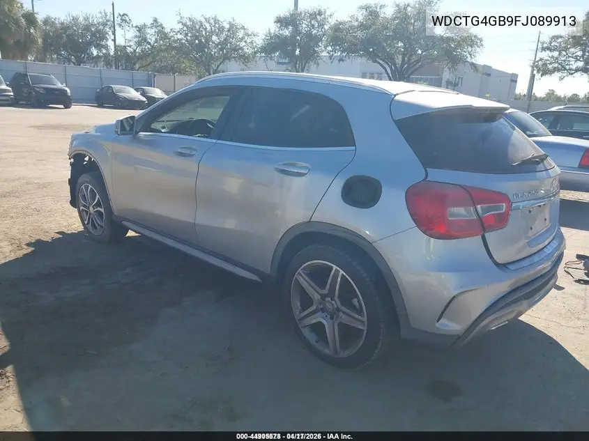 WDCTG4GB9FJ089913 2015 Mercedes-Benz Gla 250 4Matic