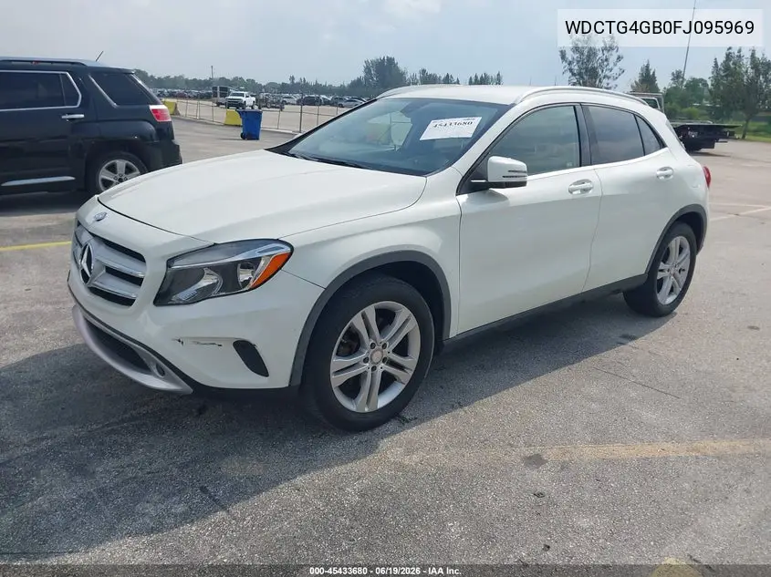 WDCTG4GB0FJ095969 2015 Mercedes-Benz Gla 250 4Matic