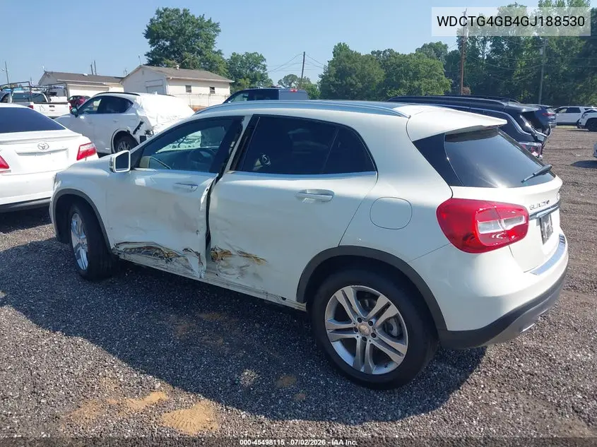 2016 Mercedes-Benz Gla 250 4Matic VIN: WDCTG4GB4GJ188530 Lot: 45498115