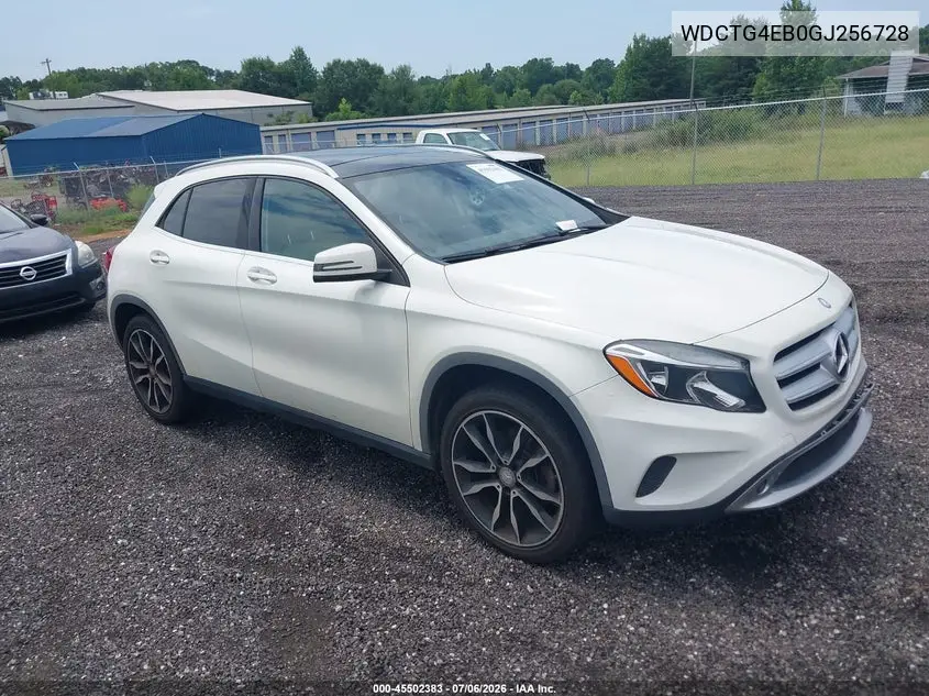 2016 Mercedes-Benz Gla 250 VIN: WDCTG4EB0GJ256728 Lot: 45502383