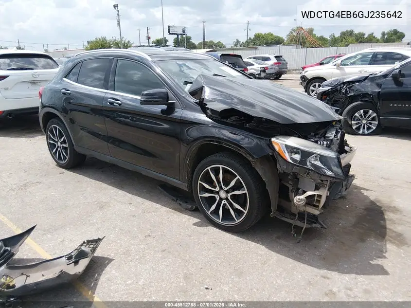 2016 Mercedes-Benz Gla 250 VIN: WDCTG4EB6GJ235642 Lot: 45512788