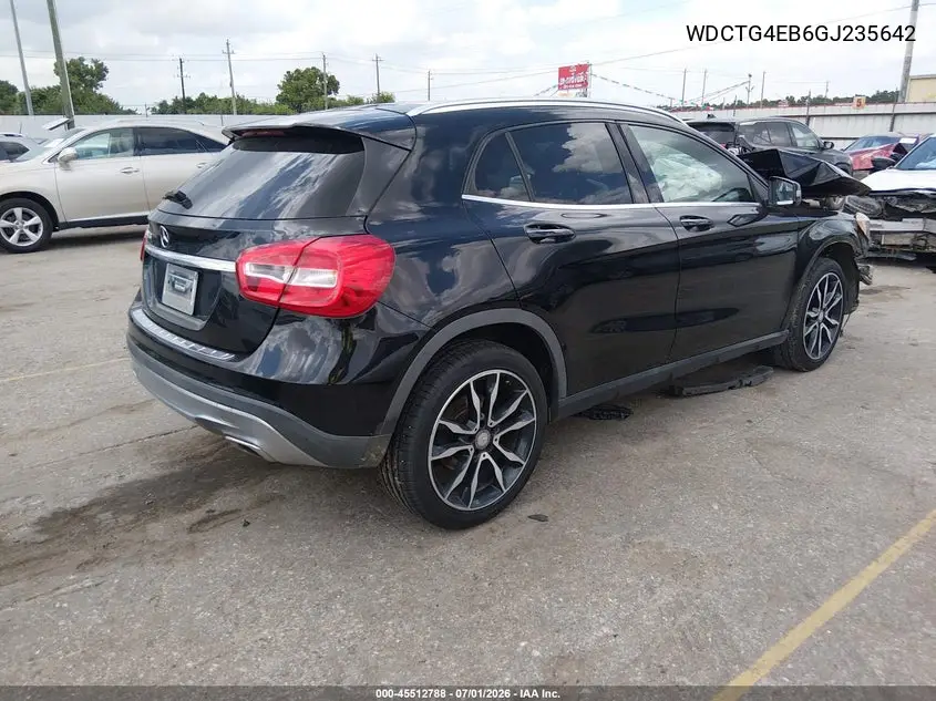 2016 Mercedes-Benz Gla 250 VIN: WDCTG4EB6GJ235642 Lot: 45512788