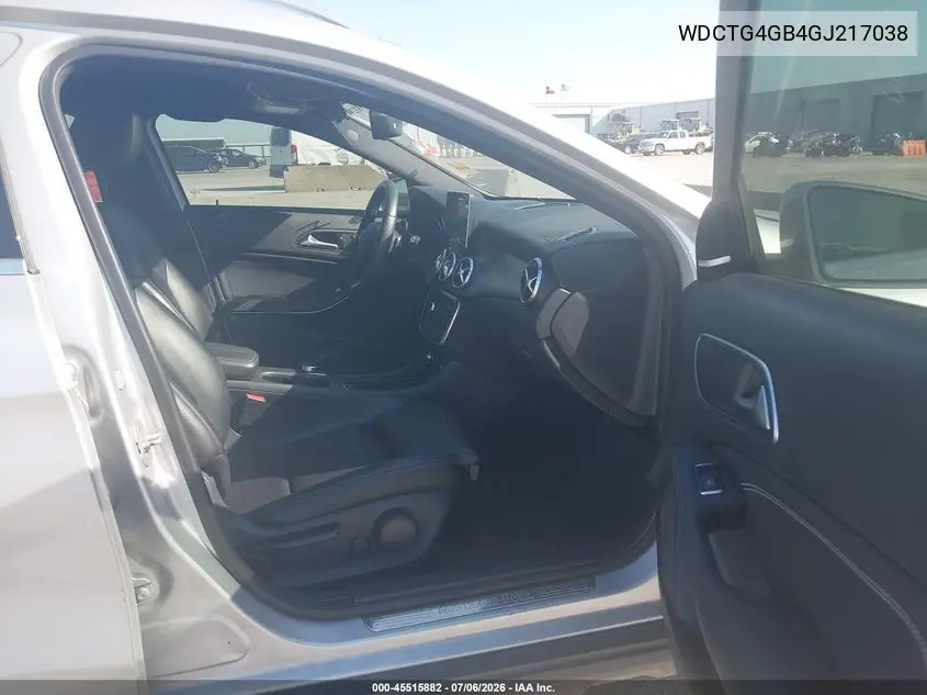 2016 Mercedes-Benz Gla 250 4Matic VIN: WDCTG4GB4GJ217038 Lot: 45515882