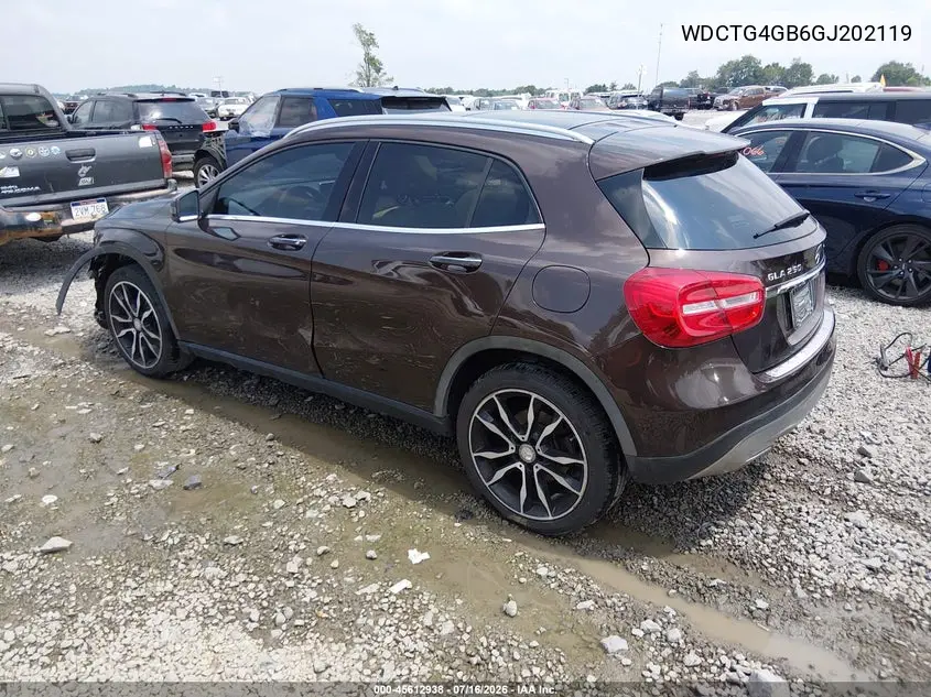 2016 Mercedes-Benz Gla 250 4Matic VIN: WDCTG4GB6GJ202119 Lot: 45612938
