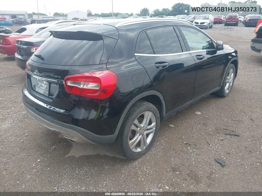 2017 Mercedes-Benz Gla 250 4Matic VIN: WDCTG4GB1HJ350373 Lot: 45469908