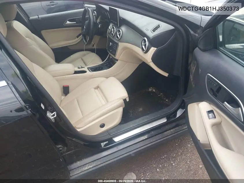 2017 Mercedes-Benz Gla 250 4Matic VIN: WDCTG4GB1HJ350373 Lot: 45469908