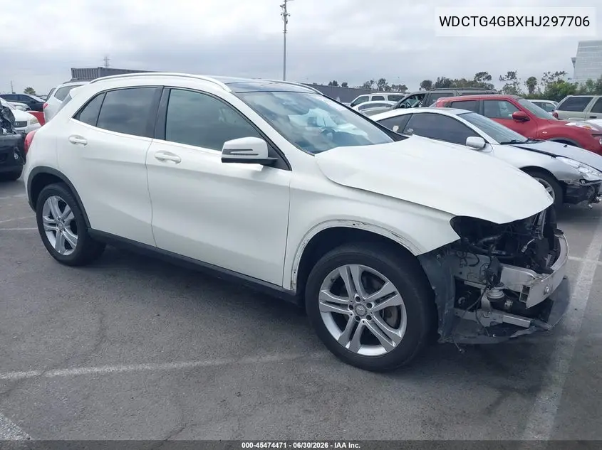 2017 Mercedes-Benz Gla 250 4Matic VIN: WDCTG4GBXHJ297706 Lot: 45474471