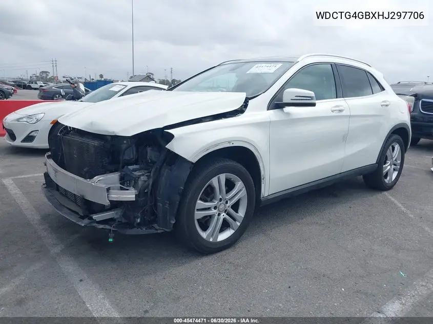 2017 Mercedes-Benz Gla 250 4Matic VIN: WDCTG4GBXHJ297706 Lot: 45474471