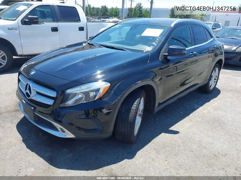 2017 Mercedes-Benz Gla 250 VIN: WDCTG4EB0HJ347256 Lot: 45477488