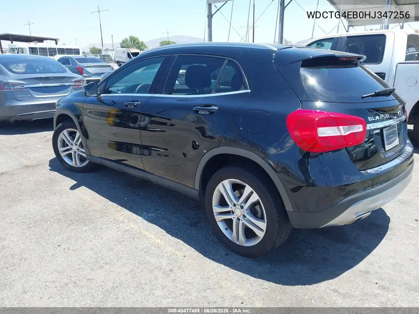 2017 Mercedes-Benz Gla 250 VIN: WDCTG4EB0HJ347256 Lot: 45477488