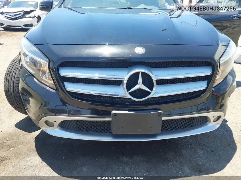2017 Mercedes-Benz Gla 250 VIN: WDCTG4EB0HJ347256 Lot: 45477488