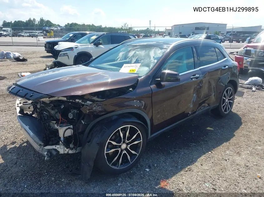 2017 Mercedes-Benz Gla 250 VIN: WDCTG4EB1HJ299895 Lot: 45569125