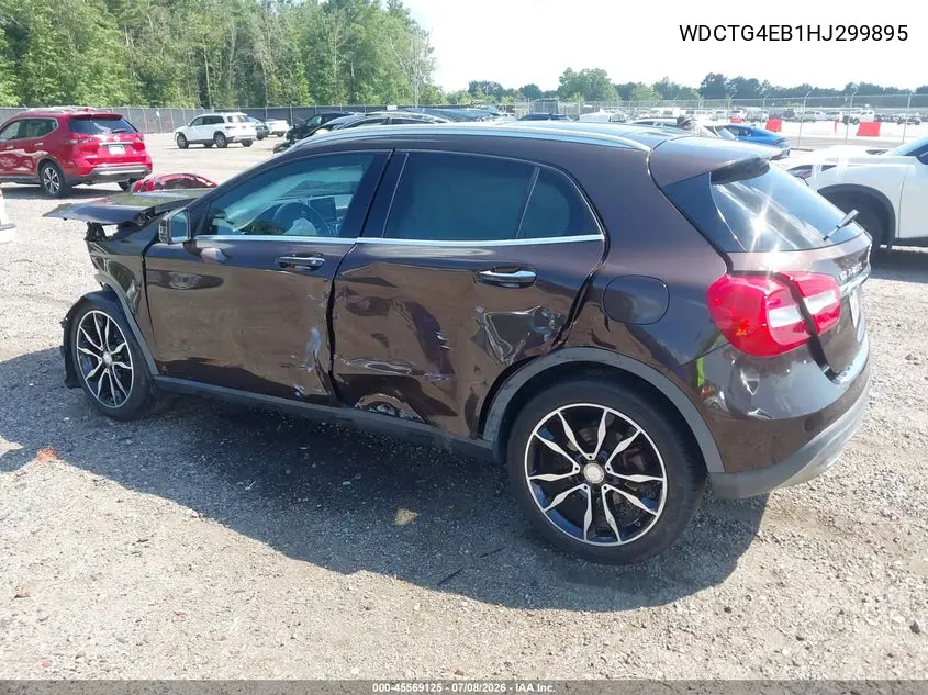 2017 Mercedes-Benz Gla 250 VIN: WDCTG4EB1HJ299895 Lot: 45569125
