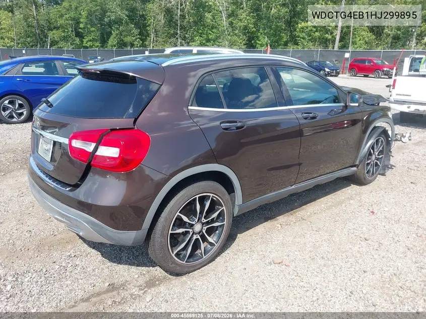 2017 Mercedes-Benz Gla 250 VIN: WDCTG4EB1HJ299895 Lot: 45569125