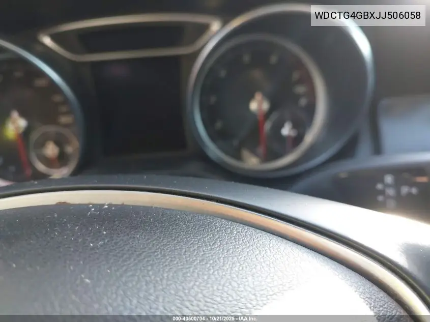 WDCTG4GBXJJ506058 2018 Mercedes-Benz Gla 250 4Matic