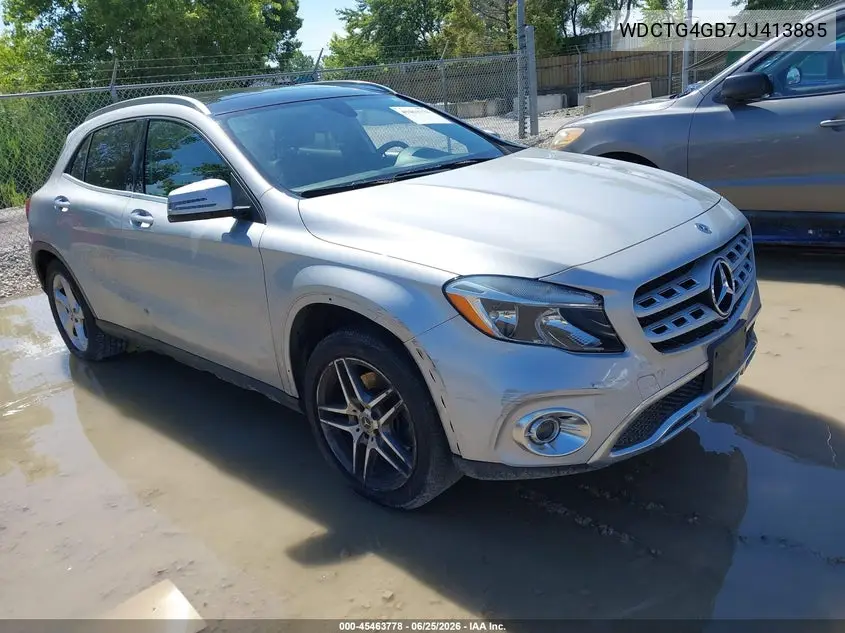 2018 Mercedes-Benz Gla 250 4Matic VIN: WDCTG4GB7JJ413885 Lot: 45463778