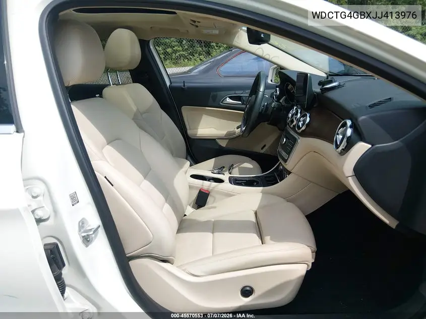 2018 Mercedes-Benz Gla 250 4Matic VIN: WDCTG4GBXJJ413976 Lot: 45570553