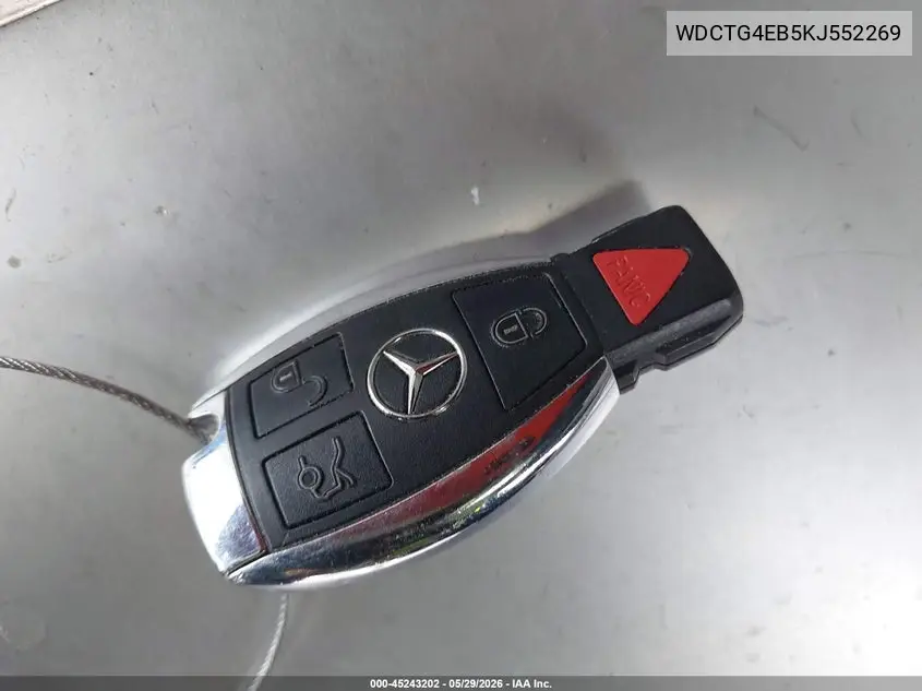 2019 Mercedes-Benz Gla 250 VIN: WDCTG4EB5KJ552269 Lot: 45243202