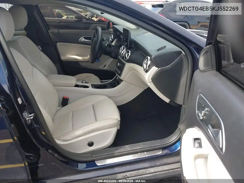 2019 Mercedes-Benz Gla 250 VIN: WDCTG4EB5KJ552269 Lot: 45243202
