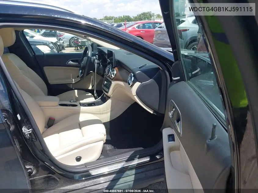 2019 Mercedes-Benz Gla 250 4Matic VIN: WDCTG4GB1KJ591115 Lot: 45557691