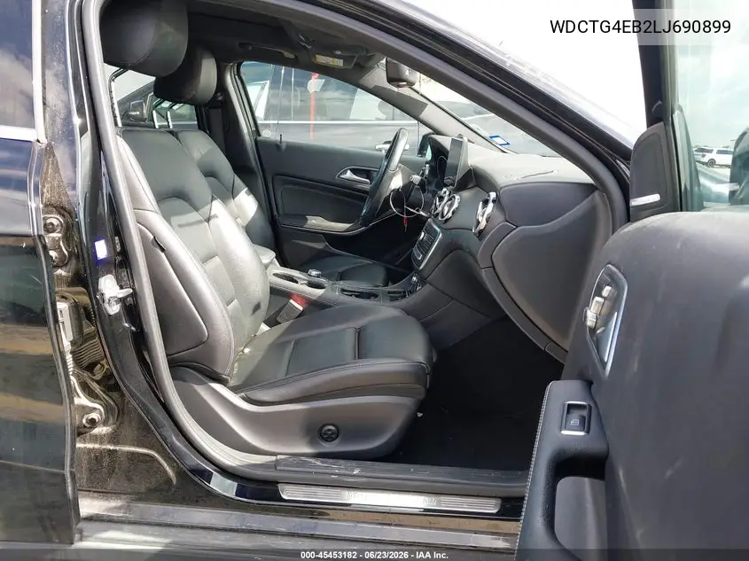 2020 Mercedes-Benz Gla 250 VIN: WDCTG4EB2LJ690899 Lot: 45453182