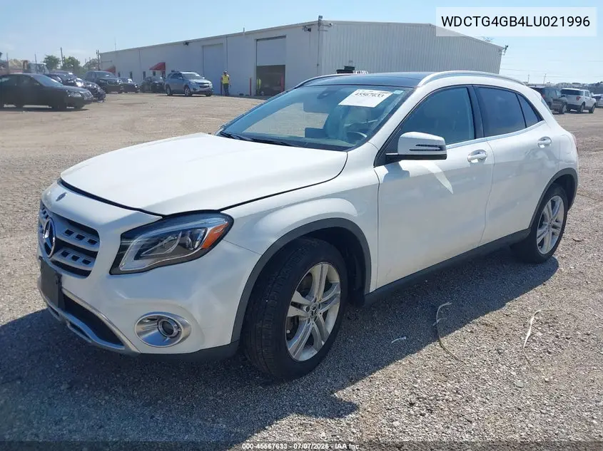 2020 Mercedes-Benz Gla 250 4Matic VIN: WDCTG4GB4LU021996 Lot: 45567633