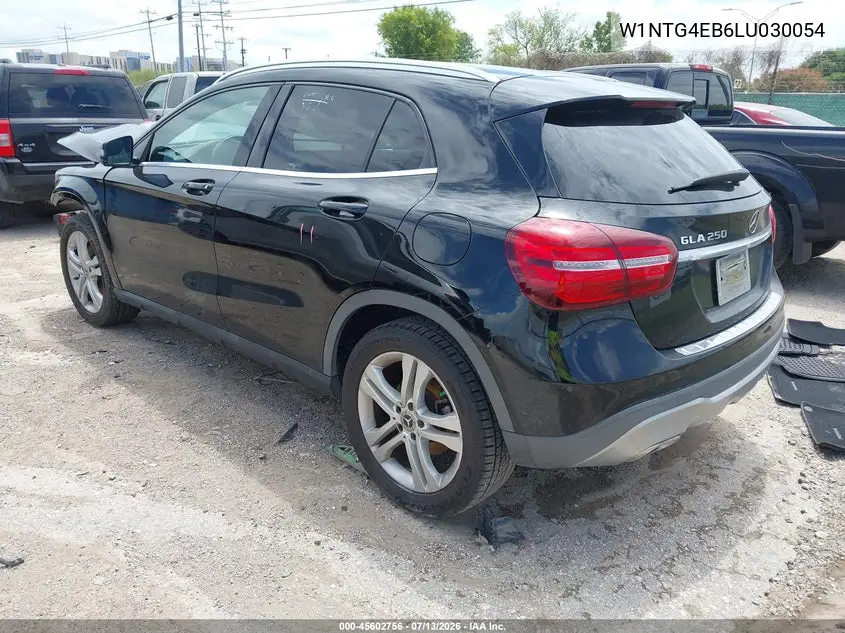 2020 Mercedes-Benz Gla 250 VIN: W1NTG4EB6LU030054 Lot: 45602756