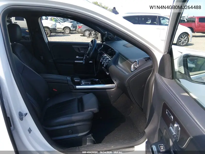 2021 Mercedes-Benz Gla 250 VIN: W1N4N4GB0MJ264488 Lot: 45428595