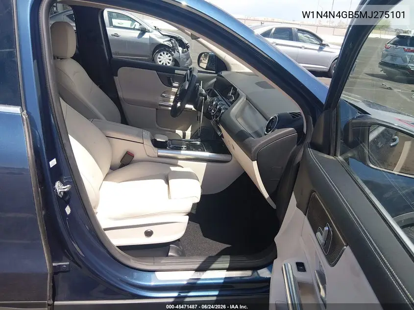 2021 Mercedes-Benz Gla 250 VIN: W1N4N4GB5MJ275101 Lot: 57978726
